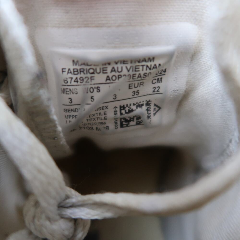 Converse Shoes Womens 5 Sneakers Chuck Taylor All Star High Top Canvas Casual - Picture 6 of 11
